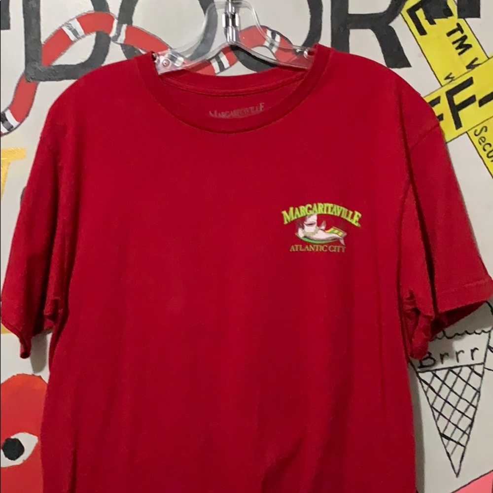Vintage red Atlantic City t shirt